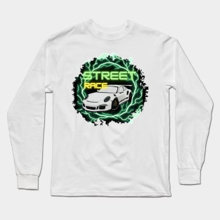 Porsche GT3 RS street race Long Sleeve T-Shirt